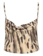 Fine Jacquard Strap Top Beige ROTATE Birger Christensen