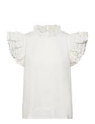 Janellekb Top White Karen By Simonsen