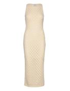 Vmevelyn Sl Crochet 7/8 Dress Vma Noos Cream Vero Moda