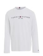 U Essential Tee L/S White Tommy Hilfiger