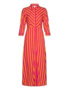 Yassavanna Long Shirt Dress S. Noos Orange YAS