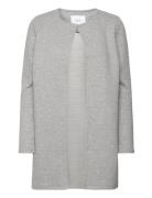 Vinaja New Long Jacket - Noos Grey Vila