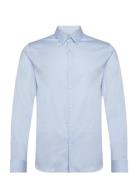 Super Slim-Fit Poplin Suit Shirt Blue Mango