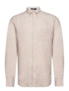 Reg Linen Shirt Beige GANT