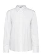 Regular Cotton Lyocell-Blend Shirt White Mango