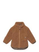 Nmnmall Teddy Jacket Brown Name It