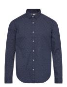 Men`s Shirt Ls Blue Garcia