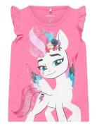 Nmfjanaja Mlp Ss Top Box Cplg Pink Name It