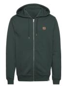 Piece Zipper Hoodie Khaki Les Deux