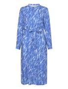 Srmikala Midi Dress Blue Soft Rebels