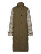 Nabi Mix Coat Khaki Noella