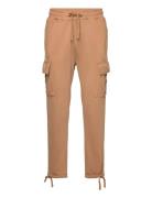 Relaxed Cargo Joggers Beige Superdry