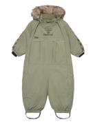 Hmlmoon Tex Snowsuit Green Hummel