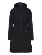 Kasina Long Coat Black Kaffe