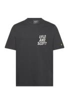Ripple Logo T-Shirt Black Lyle & Scott