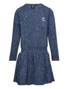 Hmlwild Dress L/S Blue Hummel