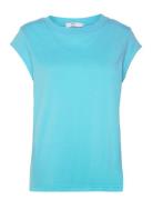 Cc Heart Basic T-Shirt Blue Coster Copenhagen