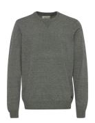 Bhbruton Crew Neck Kn Grey Blend