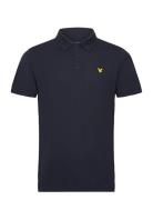Golf Tech Polo Shirt Navy Lyle & Scott Sport