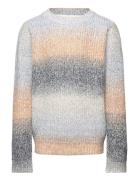 Color Gradient Knit Pullover Patterned Tom Tailor