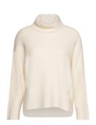 Knit Rib Turtleneck Beige Tom Tailor