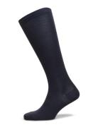 Cotton Knee Socks Blue Mp Denmark