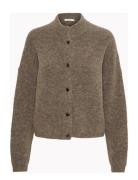 Alphagz Short Cardigan Noos Khaki Gestuz