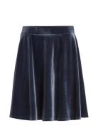 Vikatja Hw Short Velvet Skirt/Ka Blue Vila