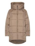 Onlasta Over D Puffer Coat Cc Otw Brown ONLY