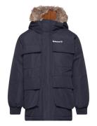 Hooded Parka Navy Timberland