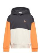 Colorblock Over D Hoody Patterned Tom Tailor