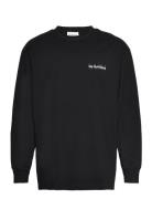 Boxy Tee Long Sleeve Black HAN Kjøbenhavn