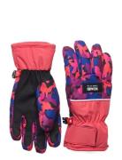 Snowpark Jr Glove Pink Kombi
