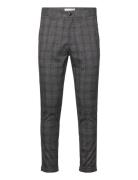 Classic Checked Stretch Pants Grey Lindbergh