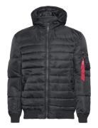 Hooded Puffer Fn Black Alpha Industries