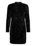 Vmbella Ls Short Dress Jrs Black Vero Moda