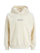 Jorvesterbro Teddy Sweat Hood Sn Cream Jack & J S