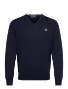 Classic V/N Jumper Navy Fred Perry