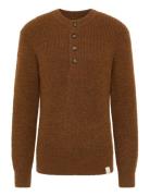 Style Emil C Henley Brown MUSTANG