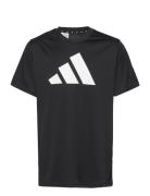 U Tr-Es Logo T Black Adidas Sportswear