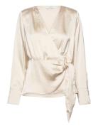 Gili Wrap Top Beige NORR