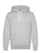 Loopback Fleece Hoodie Grey Polo Ralph Lauren