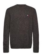 Tjm Reg Multi Neps Sweater Black Tommy Jeans