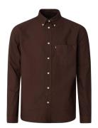 Casual Oxford B.d Shirt Brown Lexington Clothing