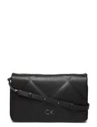Re-Lock Quilt Shoulder Bag Black Calvin Klein
