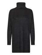 Vicilia Rollneck L/S Knit Tunic/Su- Black Vila