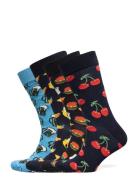 4-Pack Boozt Gift Set Patterned Happy Socks