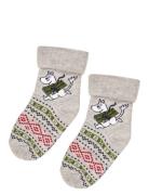 Moomintroll Fluffy Socks Grey Martinex