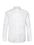 Reg Pinpoint Oxford Shirt White GANT