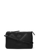 Re-Lock Quilt Crossbody Black Calvin Klein